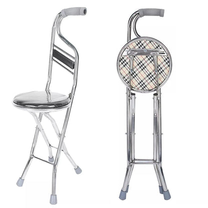4MOBILITY WA Folding Walking Hand Stick Stool with Seat and Four Legs 4M_WSWS2 - 4MOBILITY WA - Mandurah