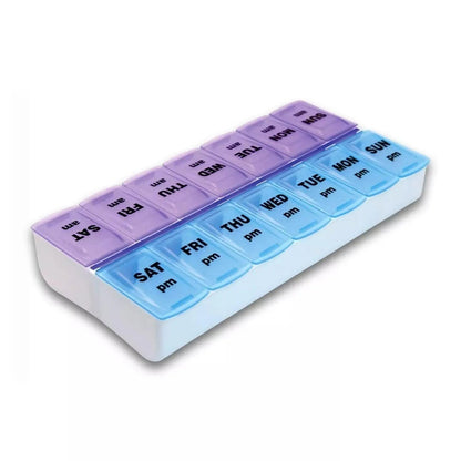 4MOBILITY WA Medication Storage Box Weekly Pill Organiser Case 14 Days 4M-MBOX-14 - 4MOBILITY WA - Mandurah
