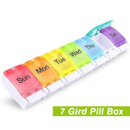 4MOBILITY WA Medication Storage Box Weekly Pill Organiser Case 7 Days 4M-MBOX-7 - 4MOBILITY WA - Mandurah