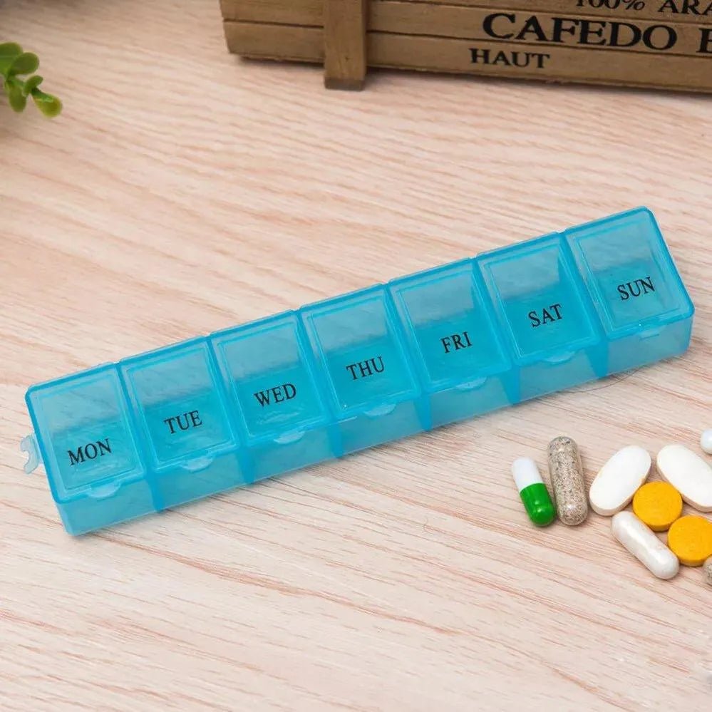 4MOBILITY WA Medication Storage Box Weekly Pill Organiser Case 7 Days 4M-MBOXRD-7 - 4MOBILITY WA - Mandurah