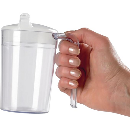 Homecraft Shatterproof Mug with Spout and Recessed Lids - 400ml