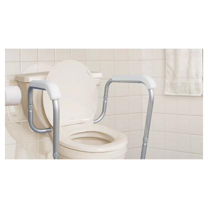 Adjustable Toilet Safety Rails - 4MOBILITY WA
