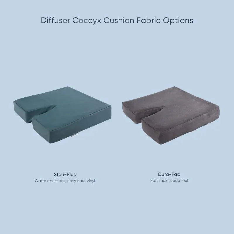 TheraMed Diffuser Coccyx Cushion - Memory Foam Seat Support