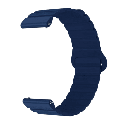 WRIST BANDS OPTIONS - GuardianPa Fall Detection Alarm Accessories MediWatch - Round Dial (22mm) Magnetic (Silicone) Blue