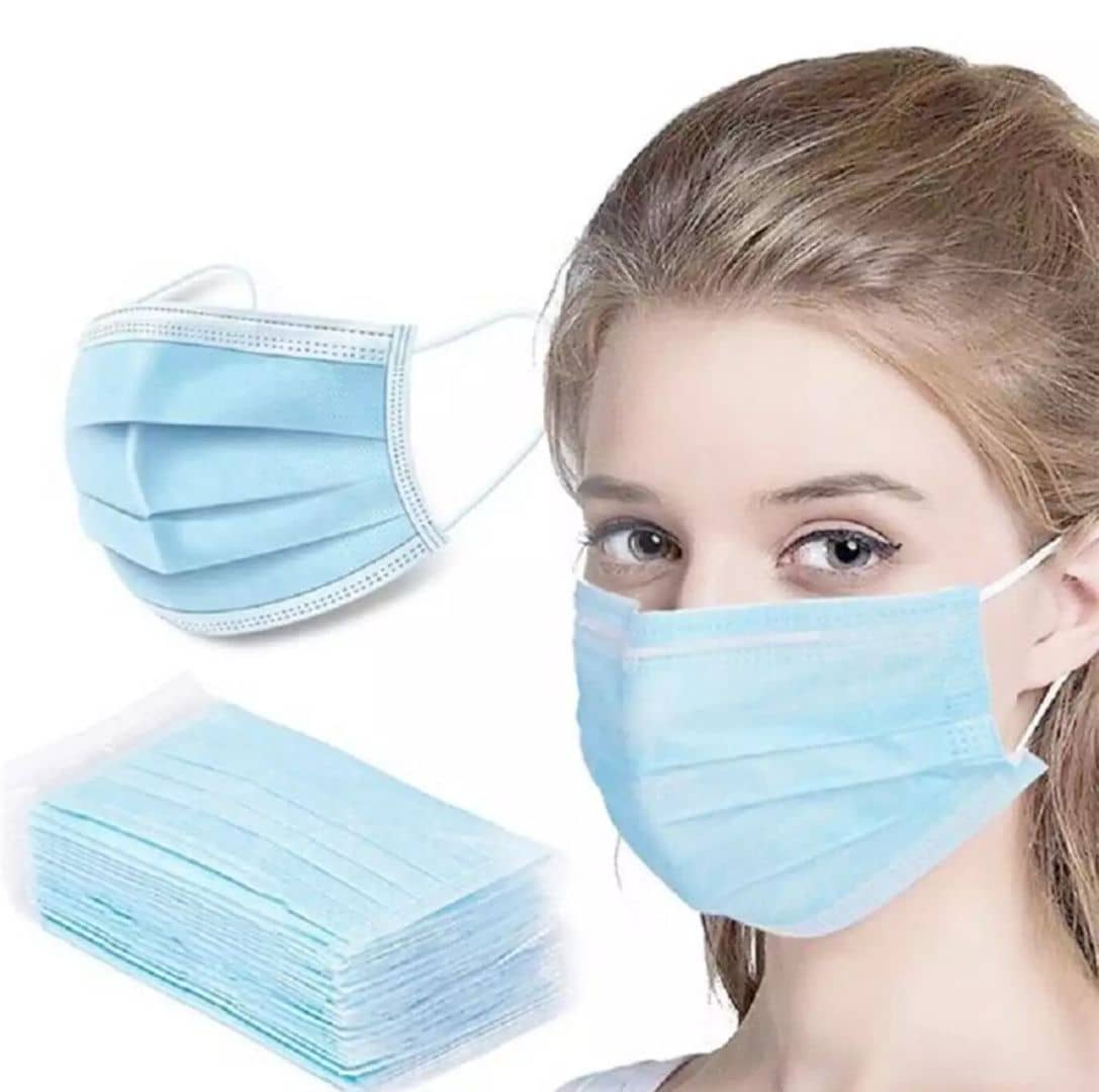 Surgical Level 2 Face Masks Ear Loops 3ply