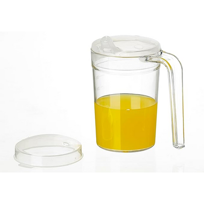 Homecraft Shatterproof Mug with Spout and Recessed Lids - 400ml