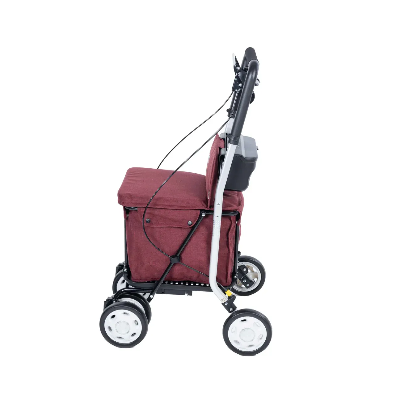 Carlett Comfort Move - Shopping Trolley Walker with Seat - HMRLETT800M-S2 - 4MOBILITY WA