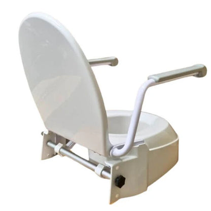 Homecraft Raised Toilet Seat with Armrests