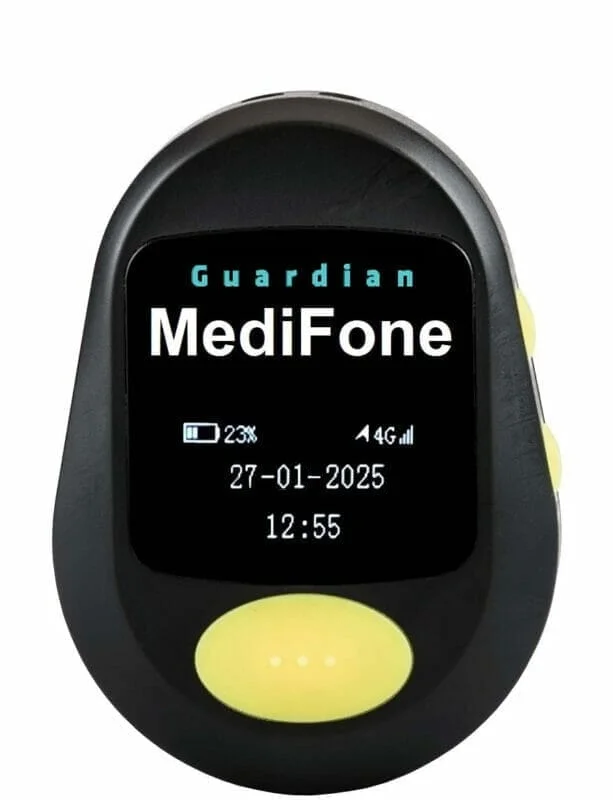 MediFone Personal Alarm Pendant With Fall Detection (4G VoLTE) - MediFoneFM - 4MOBILITY WA