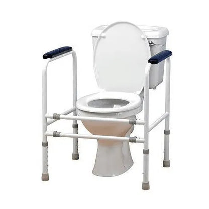 Homecraft Adjustable Height and Width Toilet Surround - Steel - PAT-AA2202 - 4MOBILITY WA