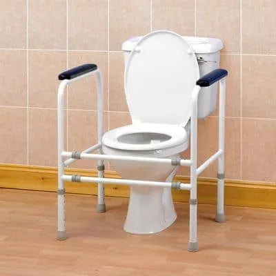 Homecraft Adjustable Height and Width Toilet Surround - Steel - PAT-AA2202 - 4MOBILITY WA