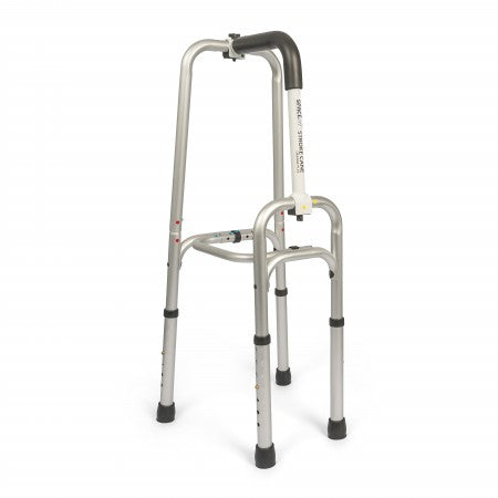 Spacelite Carbon Stroke Cane Silver