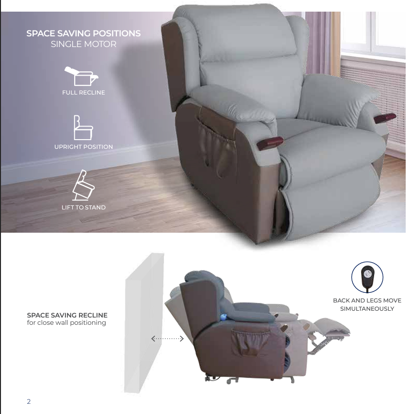 Aspire Air Lift Chair - 4MOBILITY WA