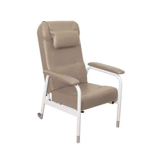 Aspire adjustable height chair for disability with padded seat and headrest for enhanced comfort