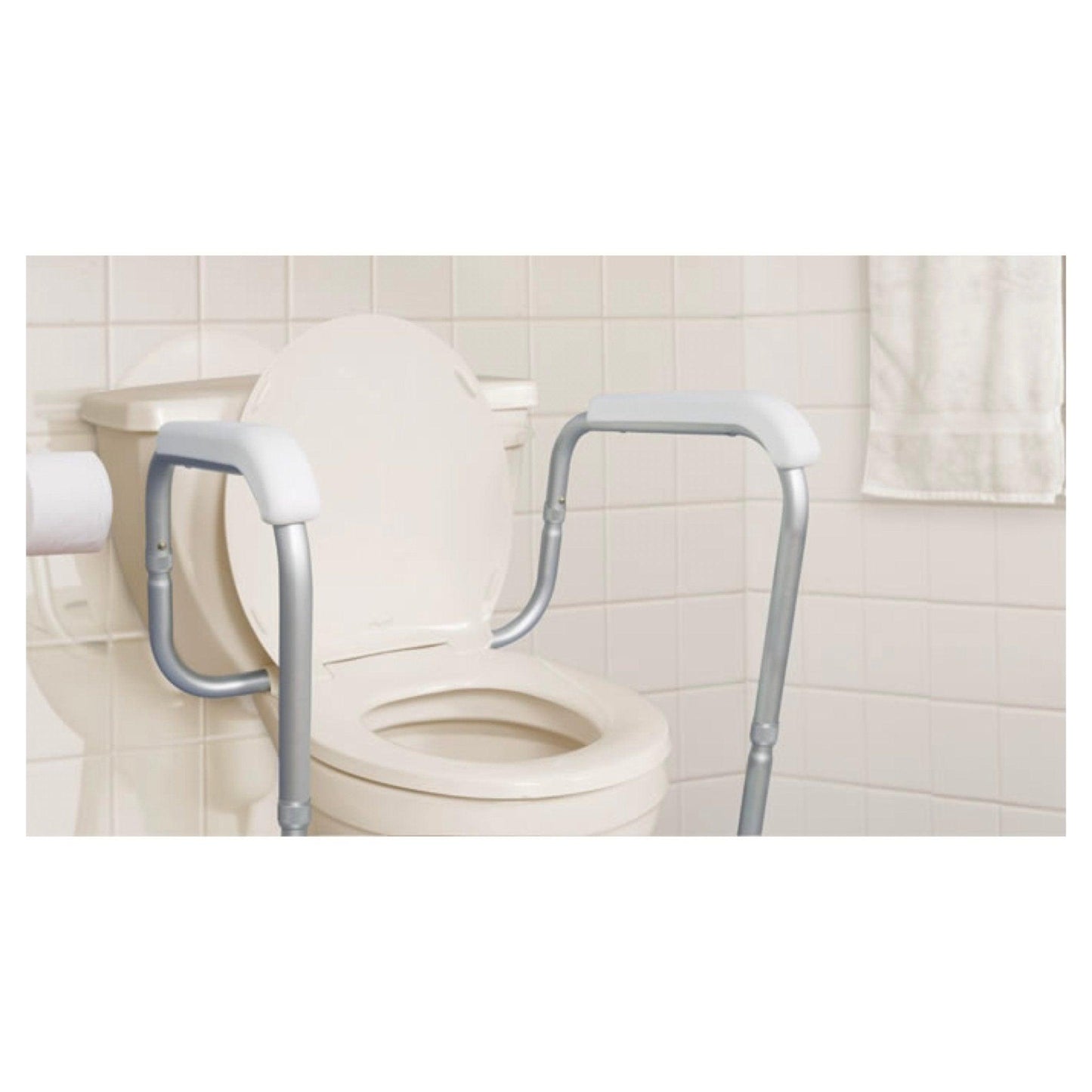 Adjustable Toilet Safety Rails - HMR770665 - 4MOBILITY WA