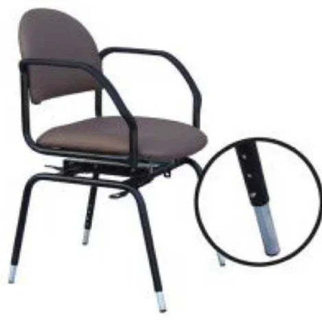 Aidacare Height Adjustable Revolution Chair - Swivel Slide CHP196832 - 4MOBILITY WA - Mandurah