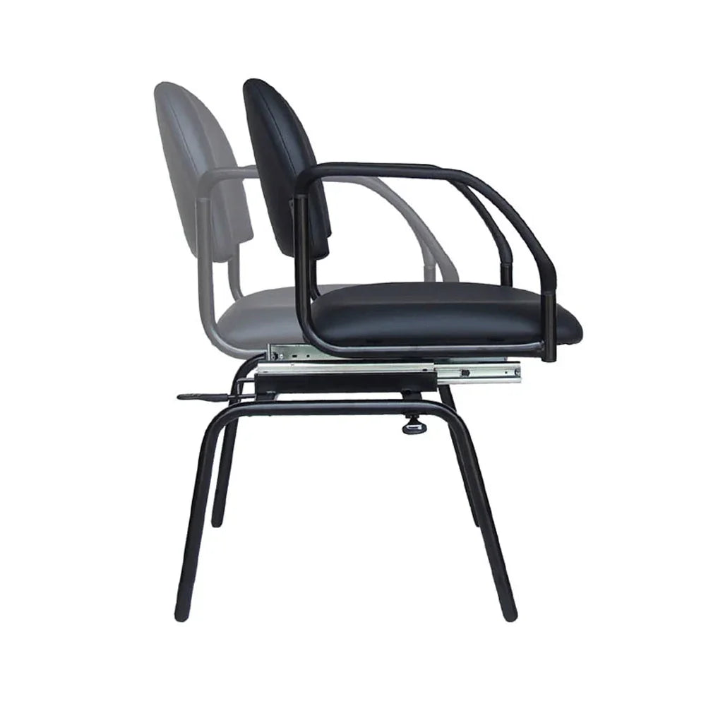 Aidacare Height Adjustable Revolution Chair - Swivel Slide CHP196832 - 4MOBILITY WA - Mandurah