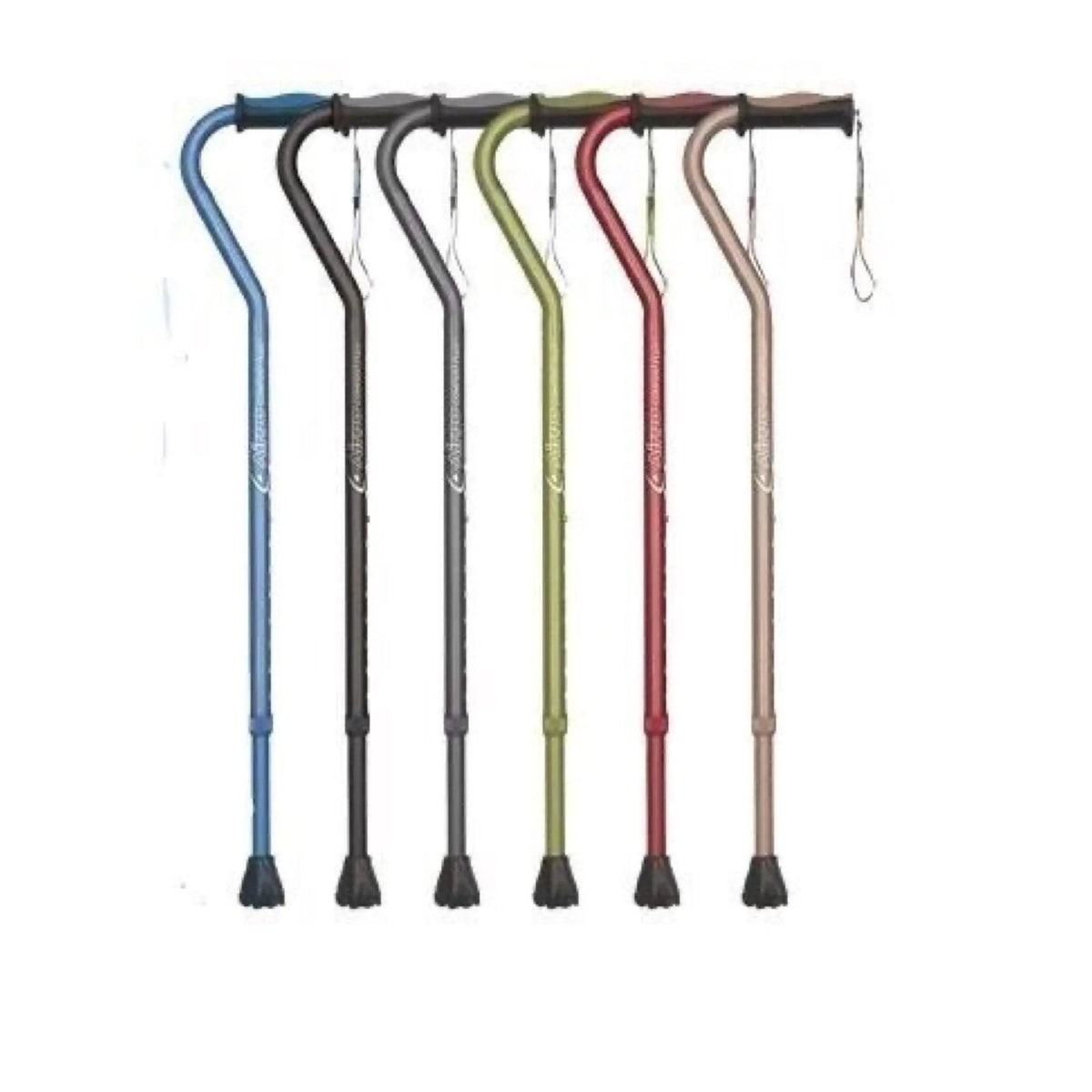 AIRGO Comfort Plus Aluminium Cane - Offset Handle HMR730444 - 4MOBILITY WA - Mandurah