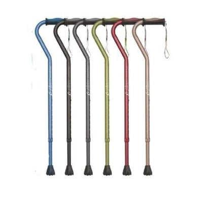 AIRGO Comfort Plus Aluminium Cane - Offset Handle HMR730444 - 4MOBILITY WA - Mandurah