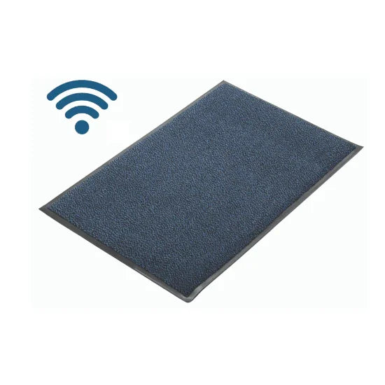 Alerta wireless fall prevention accessories mat with textured surface for safety and stability