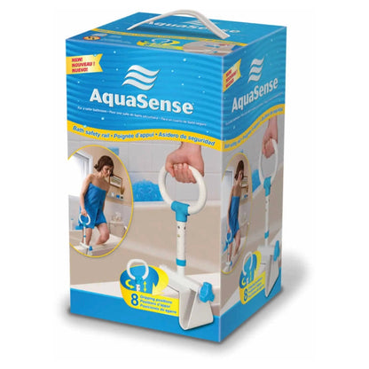 AQUASENSE Bathtub Safety Grab Rail - Heavy Duty HMR785340 - 4MOBILITY WA - Mandurah