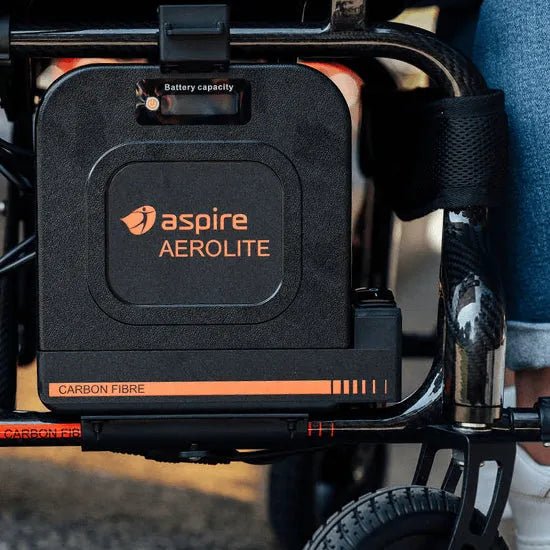 Aspire Aspire Aerolite Carbon Fibre Powerchair PWS654150 - 4MOBILITY WA - Mandurah