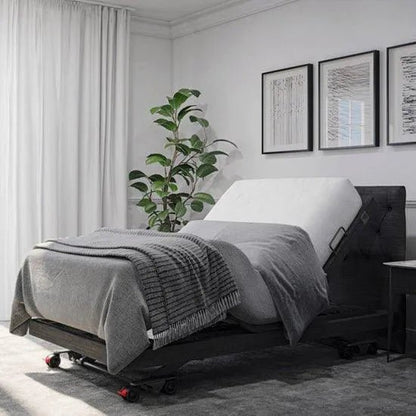 Aspire Aspire ComfiMotion Activ Care Bed - Portobello Grey BEB046740V2 - 4MOBILITY WA - Mandurah