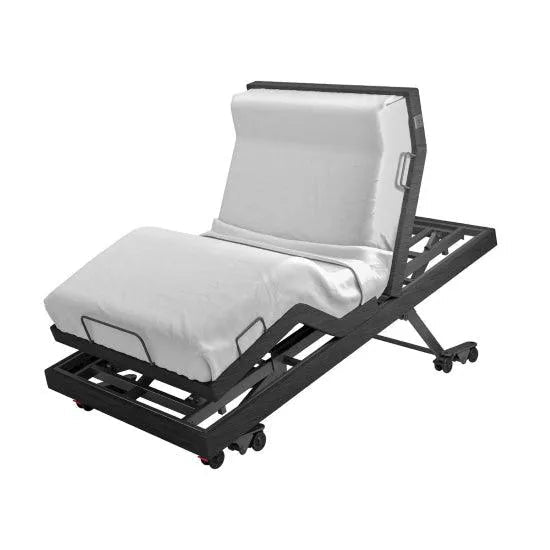 Aspire Aspire ComfiMotion Activ Care Bed - Portobello Grey BEB046740V2 - 4MOBILITY WA - Mandurah