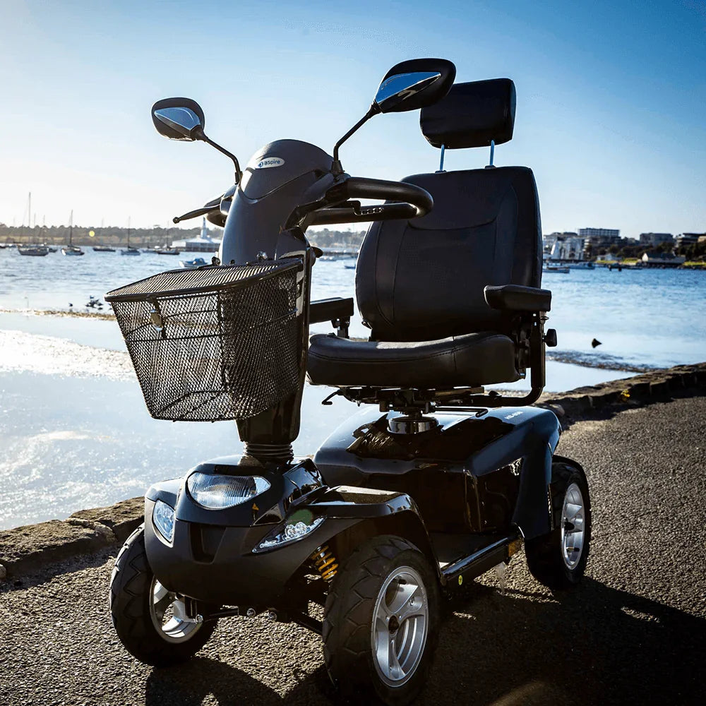 Aspire Aspire Deluxe HD 4 Wheel Scooter - HS898 SCT671300 - 4MOBILITY WA - Mandurah