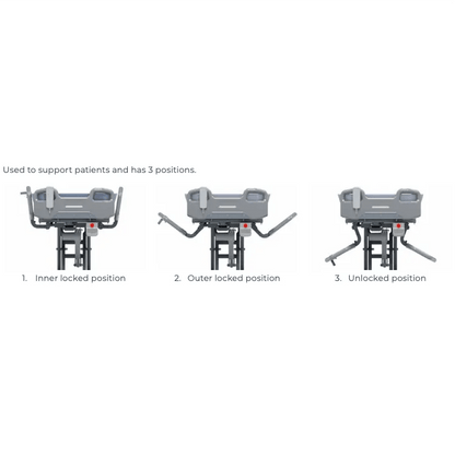 Aspire Aspire Electric Shower Trolley BTS148112 - 4MOBILITY WA - Mandurah