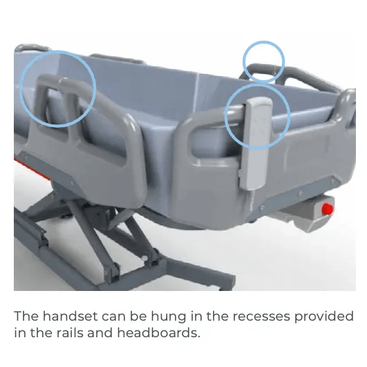 Aspire Aspire Electric Shower Trolley BTS148112 - 4MOBILITY WA - Mandurah