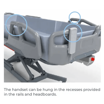 Aspire Aspire Electric Shower Trolley BTS148112 - 4MOBILITY WA - Mandurah