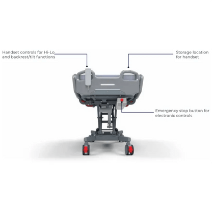 Aspire Aspire Electric Shower Trolley BTS148112 - 4MOBILITY WA - Mandurah