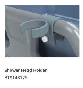 Aspire Aspire Electric Shower Trolley BTS148125 - 4MOBILITY WA - Mandurah