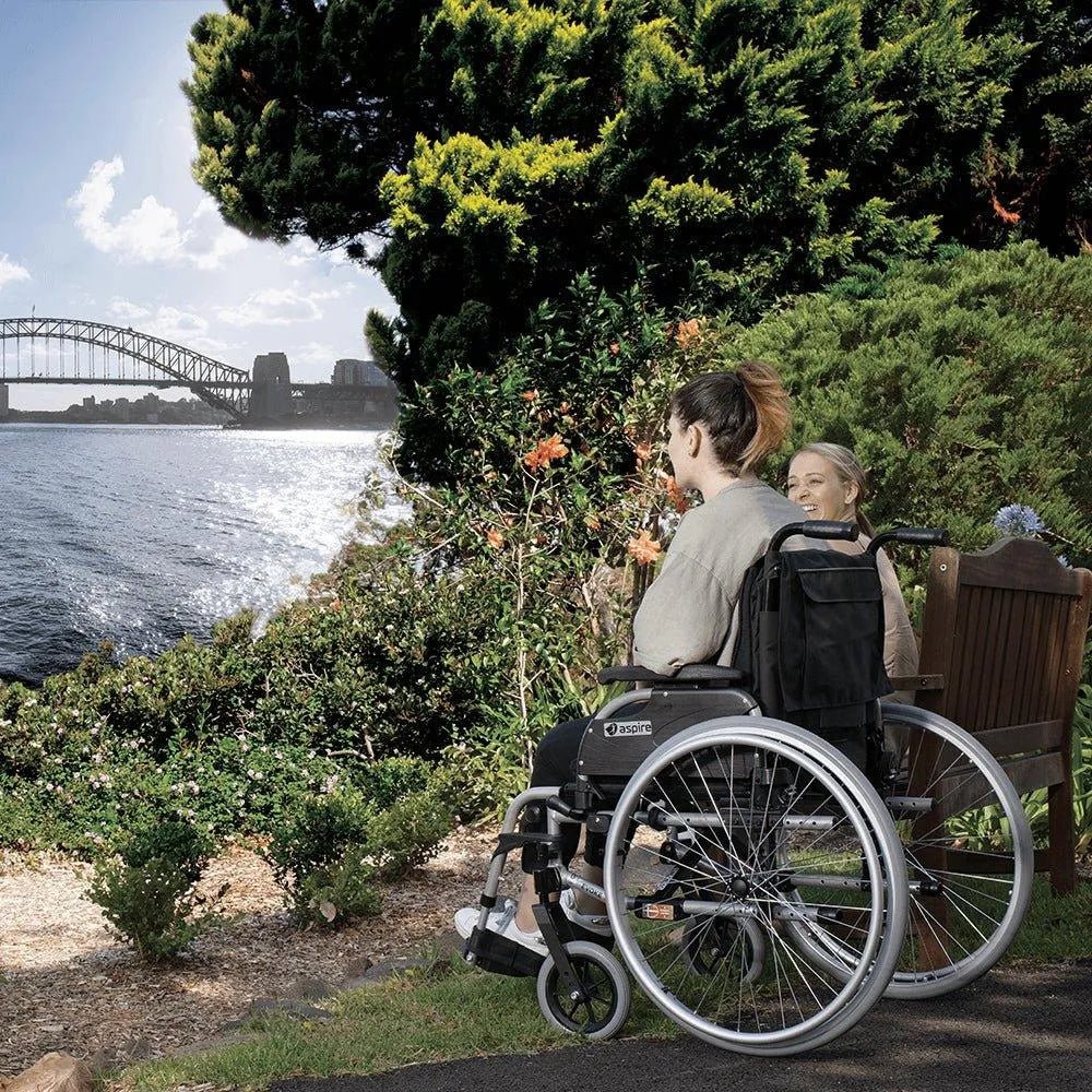Aspire Aspire Evoke 2 Wheelchair - Self Propelled MWS449500 - 4MOBILITY WA - Mandurah