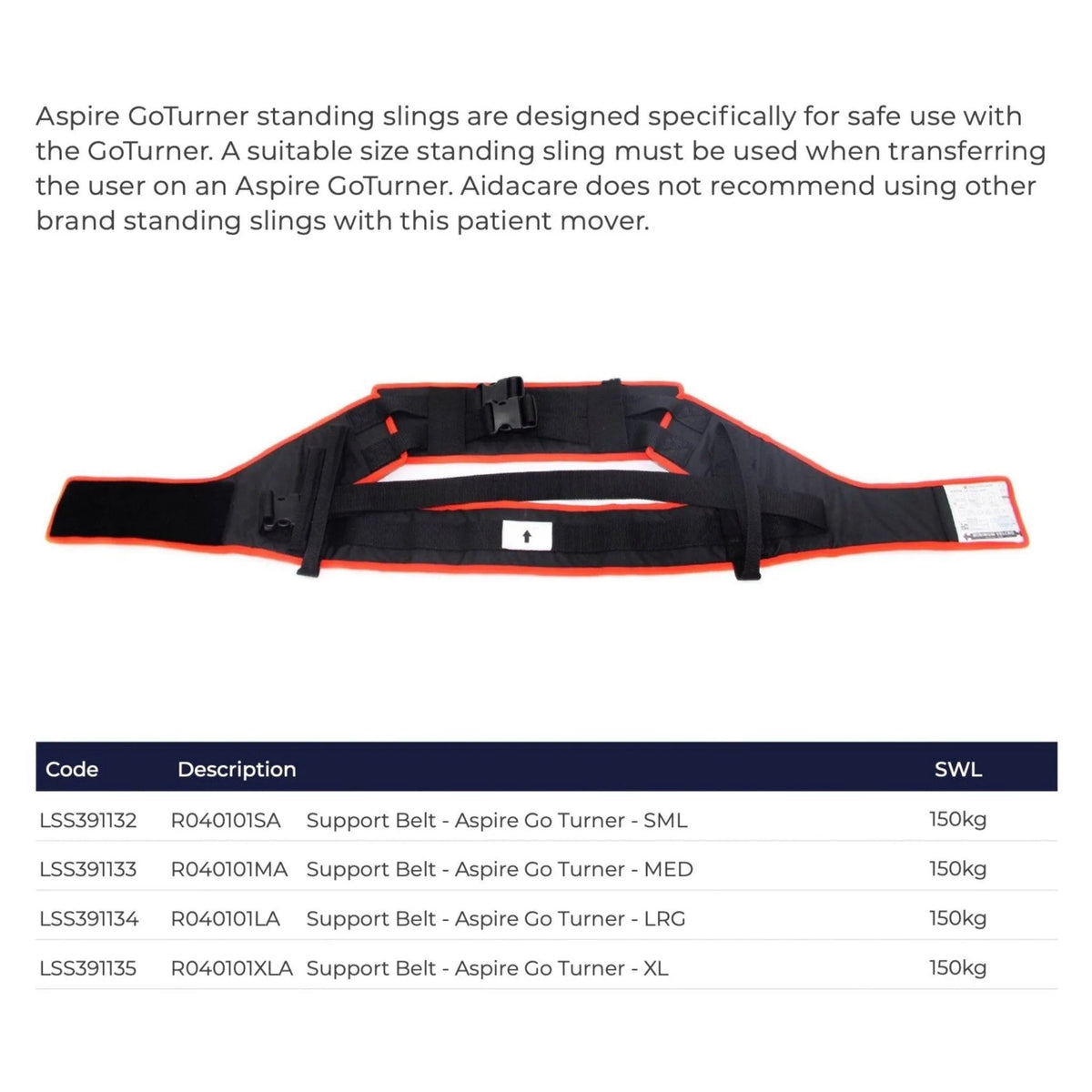 Aspire Aspire Go Turner - Patient Mover LSS390585 - 4MOBILITY WA - Mandurah