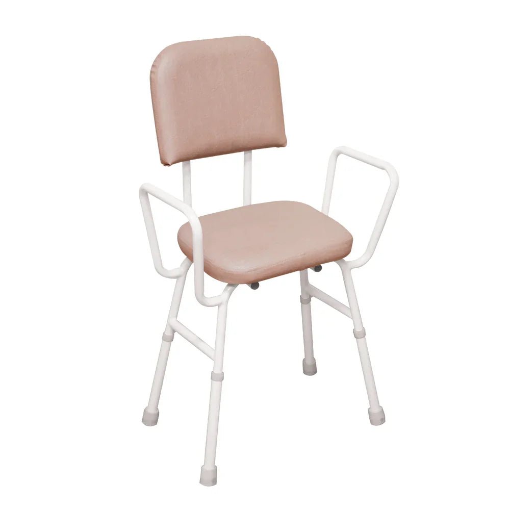 Aspire Aspire Kitchen/Perching Stool - With Arms CHP213500 - 4MOBILITY WA - Mandurah