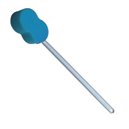 Aspire Aspire Long Handled Bath Sponge - Plastic Handle BTS111100 - 4MOBILITY WA - Mandurah