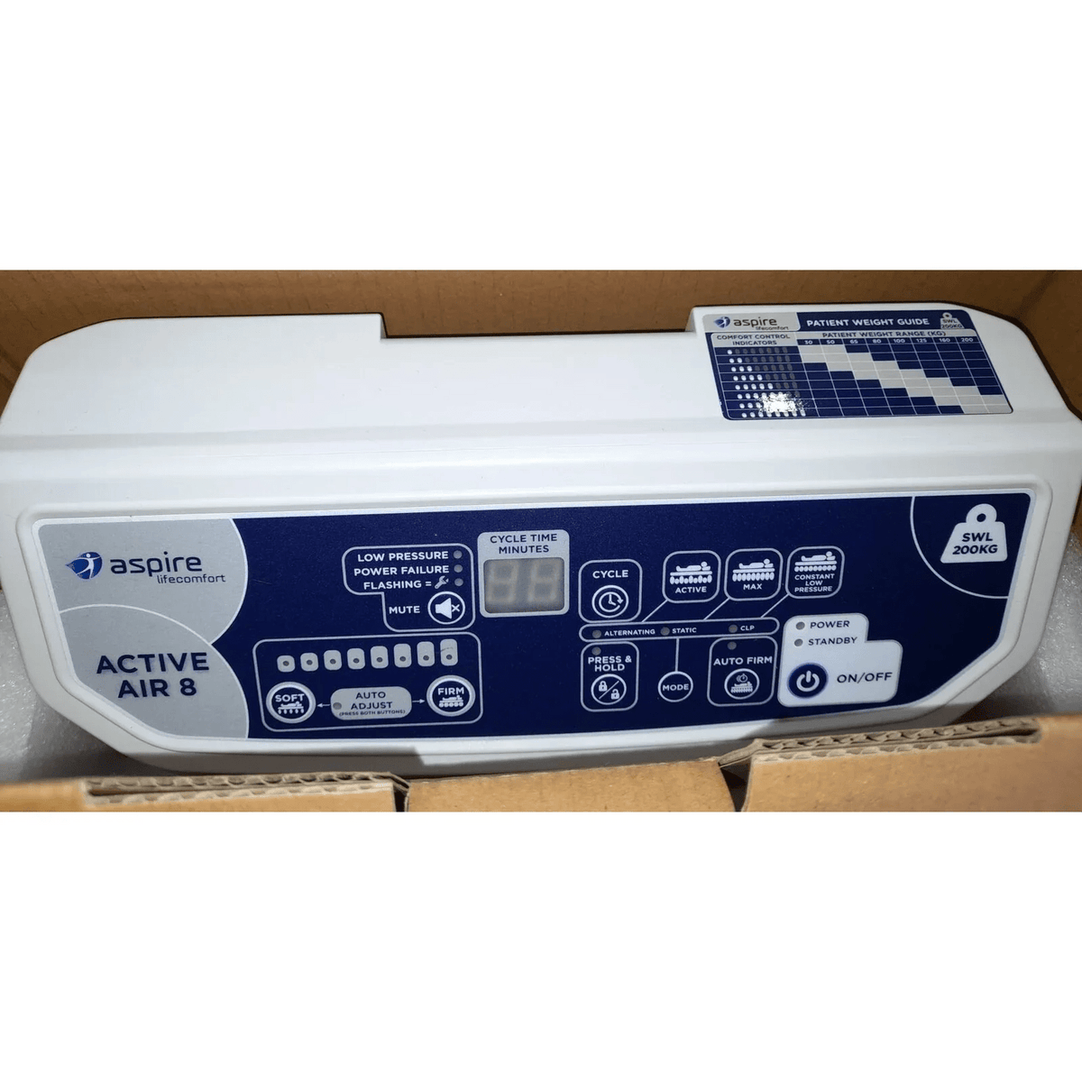 Aspire Aspire Mattress Alternating Pump - Accessories PTM638030 - 4MOBILITY WA - Mandurah