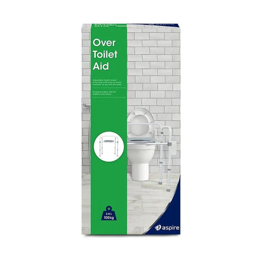 Aspire Aspire Over Toilet Aid for Disabled - Adjustable Support BTT145025 - 4MOBILITY WA - Mandurah