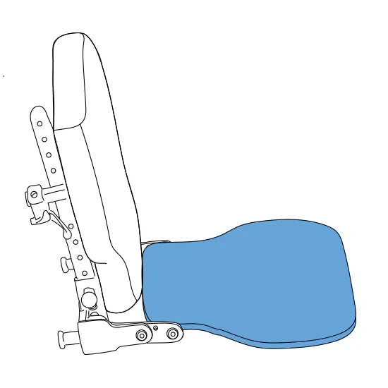 Aspire Aspire PosturePro Chair Range Accessories CHP231650 - 4MOBILITY WA - Mandurah