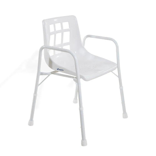 Aspire Aspire Shower Chair - Height Adjustable - WIDE BTS118010 - 4MOBILITY WA - Mandurah