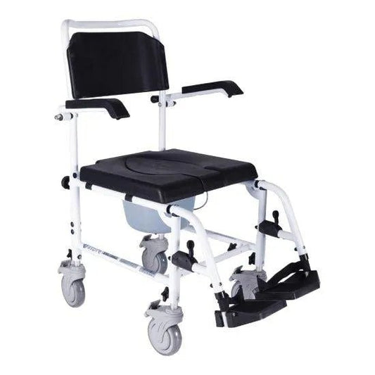 Aspire Aspire Shower Commode 440mm - Aluminium BTC068010 - 4MOBILITY WA - Mandurah