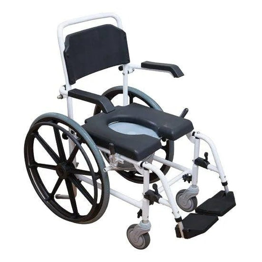 Aspire Aspire Shower Commode 440mm - Aluminium BTC068020 - 4MOBILITY WA - Mandurah