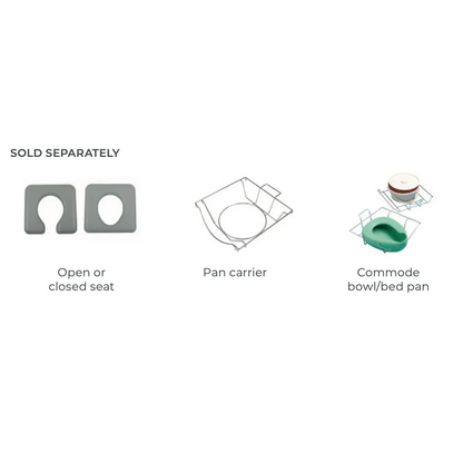Aspire Aspire Shower Commodes BTC066100 - 4MOBILITY WA - Mandurah