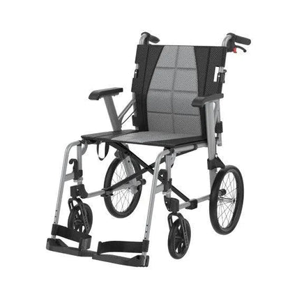 Aspire Aspire SOCIALITE Folding Wheelchair - Attendant Propelled MWS449800 - 4MOBILITY WA - Mandurah