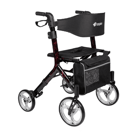 Aspire Aspire Stride Adjustable Seat Walker WAF750140 - 4MOBILITY WA - Mandurah