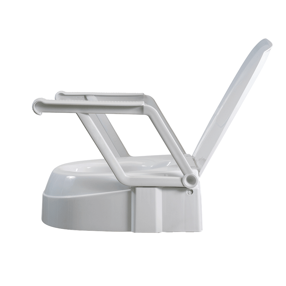 Aspire Aspire Toilet Seat Raiser with Swing Back Arms BTT164050 - 4MOBILITY WA - Mandurah