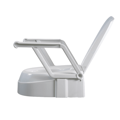 Aspire Aspire Toilet Seat Raiser with Swing Back Arms BTT164050 - 4MOBILITY WA - Mandurah