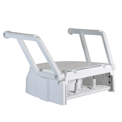 Aspire Aspire Toilet Seat Raiser with Swing Back Arms BTT164050 - 4MOBILITY WA - Mandurah